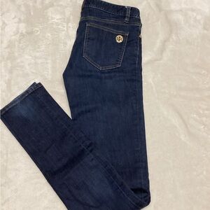 Tory Burch Dark Blue Skinny Jeans